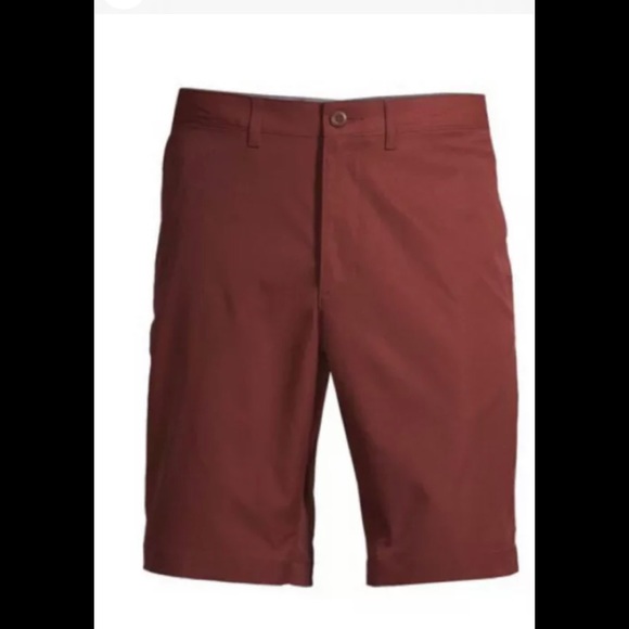 George Mens Performance FF Short size 46” Terracotta UPF30 Moisture Wicking New - Picture 2 of 10
